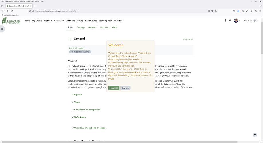 Lernumgebungen – Screenshot 4