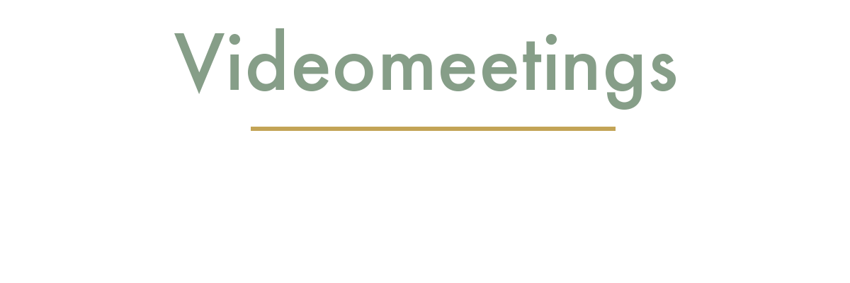 Videomeetings